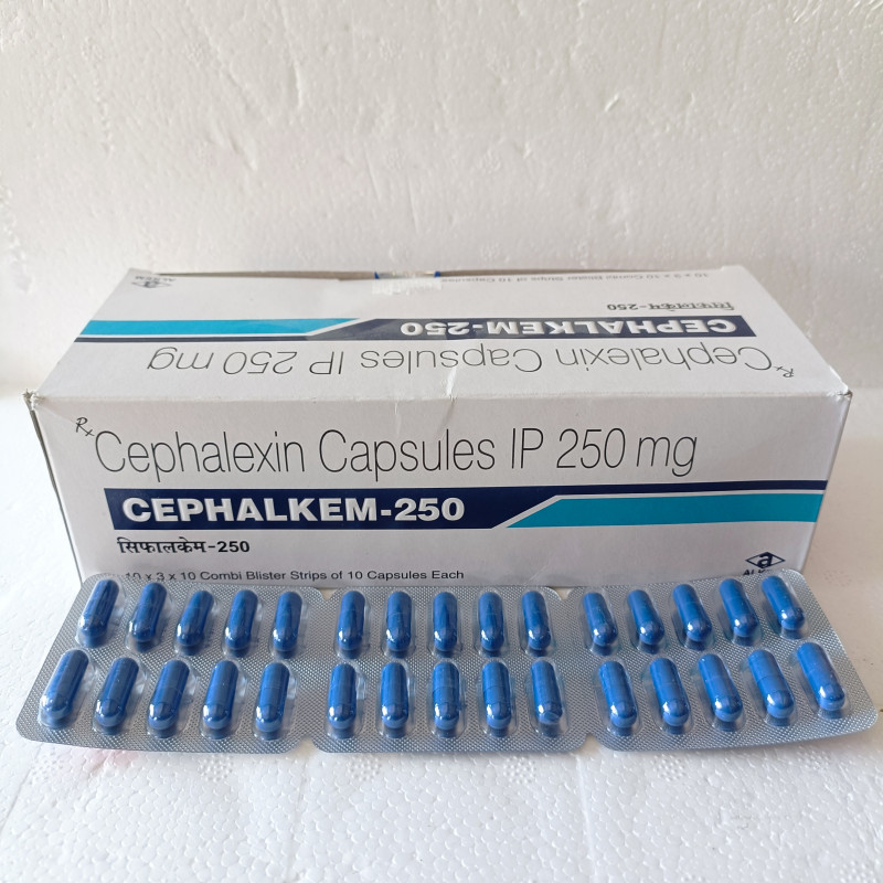 CEPHALKEM 250 10CAP