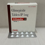 GLIMDA 1 MG  10TAB