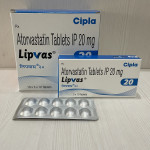 LIPVAS 20MG  10TAB