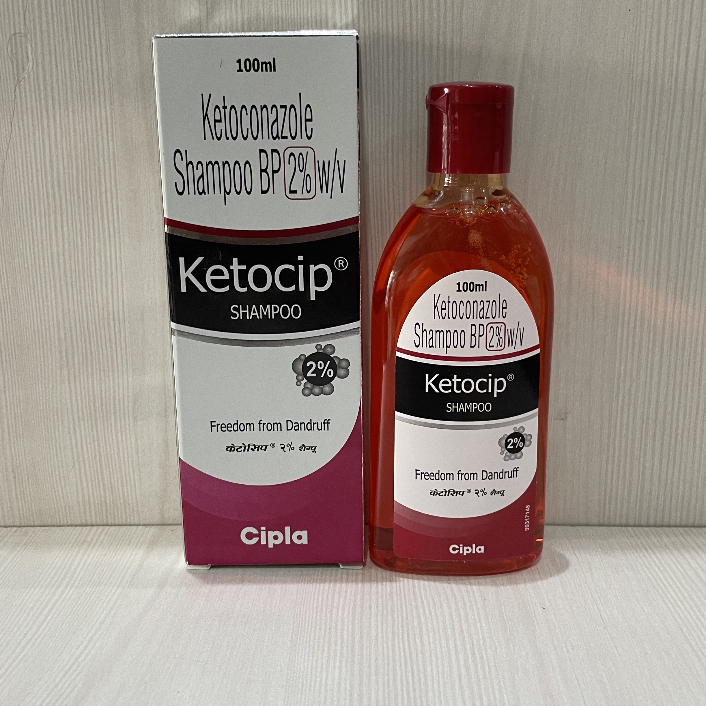 KETOCIP SHAMPOO 2% 100ML.