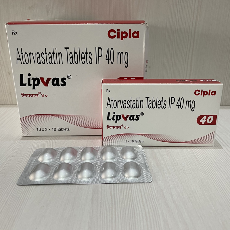 LIPVAS 40MG  10TAB