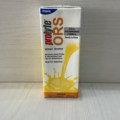 ORS LIQUID (LEMON)  200ML