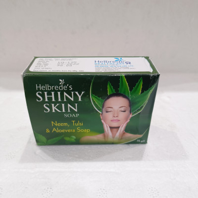 SHINY SKIN NEEM ALOEVERA SOAP 75GM