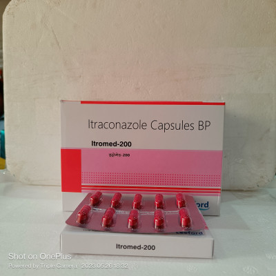 ITROMED CAP 200MG 10*1*10 10*10