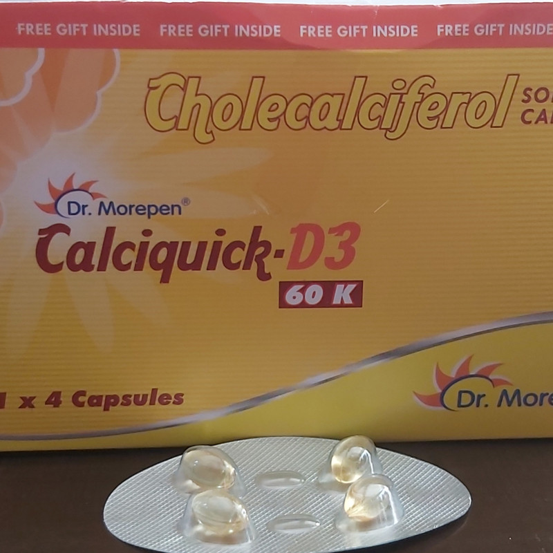 CALCIQUICK D3 60K  4CAP