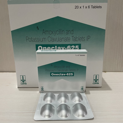 ONE CLAV-625MG TAB 20*6TAB 20*6