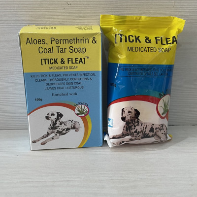 TICK &amp; FLEA SOAP 100GM